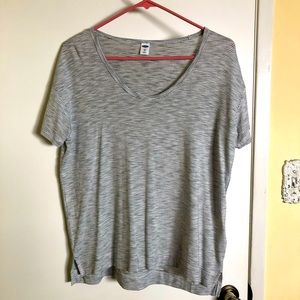 Oversized stripped shirt